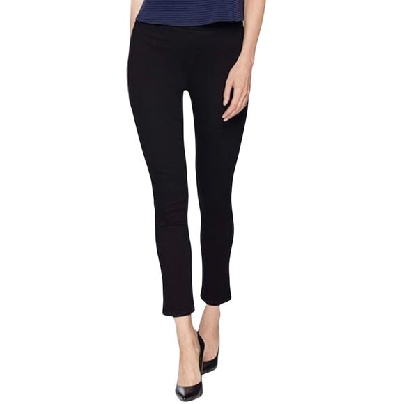 NYDJ Skinny Ankle Pull-On Lift Tuck Technology Black Stretchy Jeans Size 8 - Picture 1 of 11